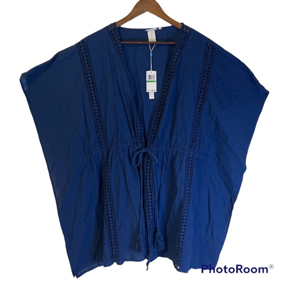 NEW Bleu Rod Beattie Blue Cover-Up Women’s Size Large